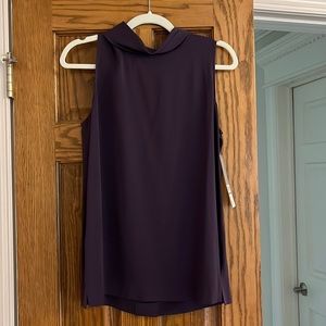 NWT- Classiques entier plum color top. Size S.